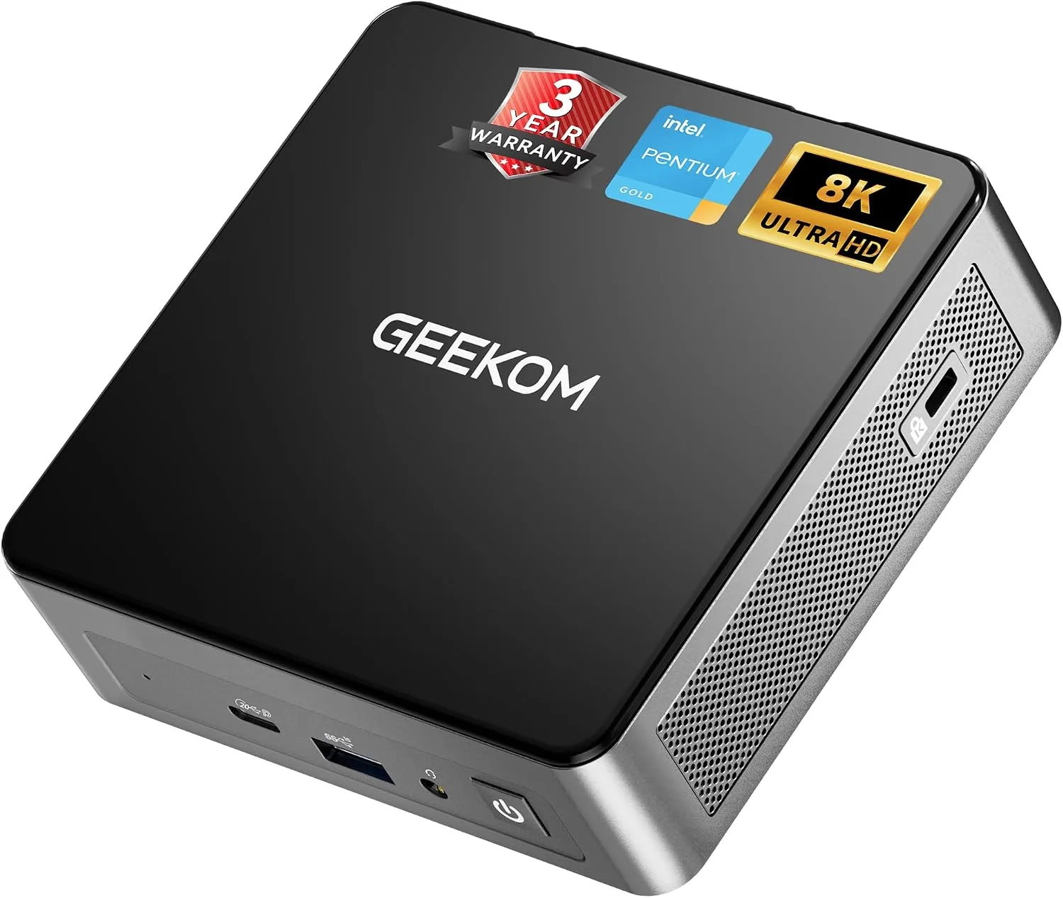 GEEKOM Air12 Business Mini PC, Intel N100(Beats N95), 16GB RAM 512GB SSD