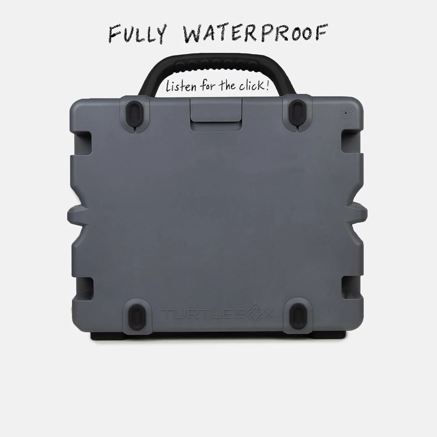 Turtlebox Grande, Largest Outdoor Bluetooth Speaker, Waterproof, Gray