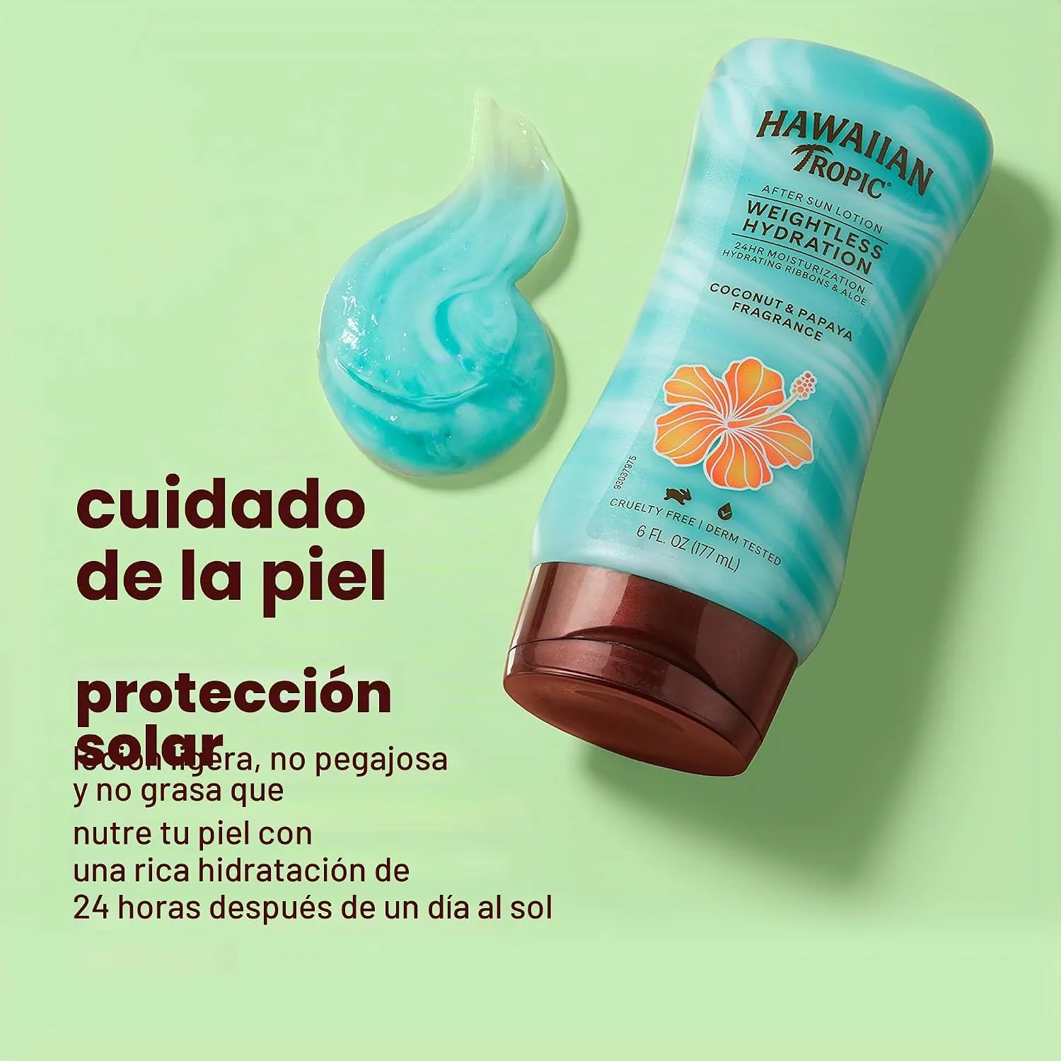 Hawaiian Tropic Weightless Hydration After Sun Lotion, 6 Fl Oz