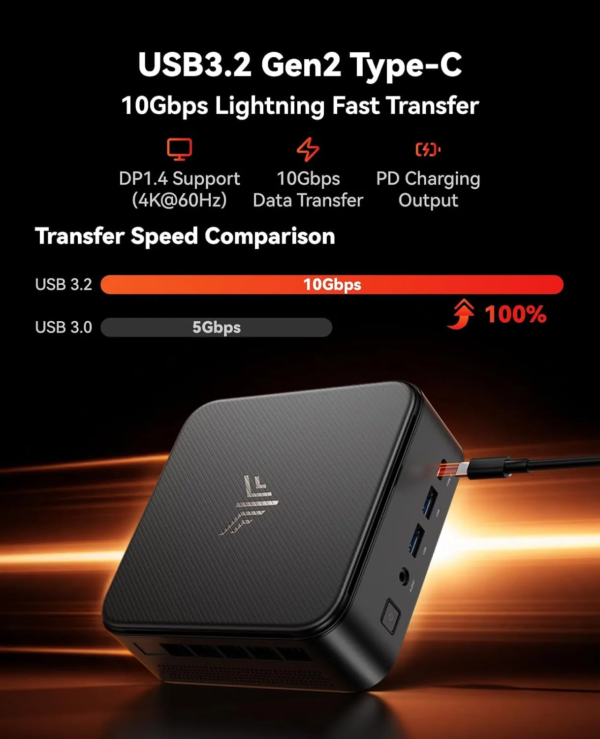 KAMRUI E3B AMD Ryzen 7 7730U Mini Gaming PC, 16GB RAM 1TB SSD Mini PC