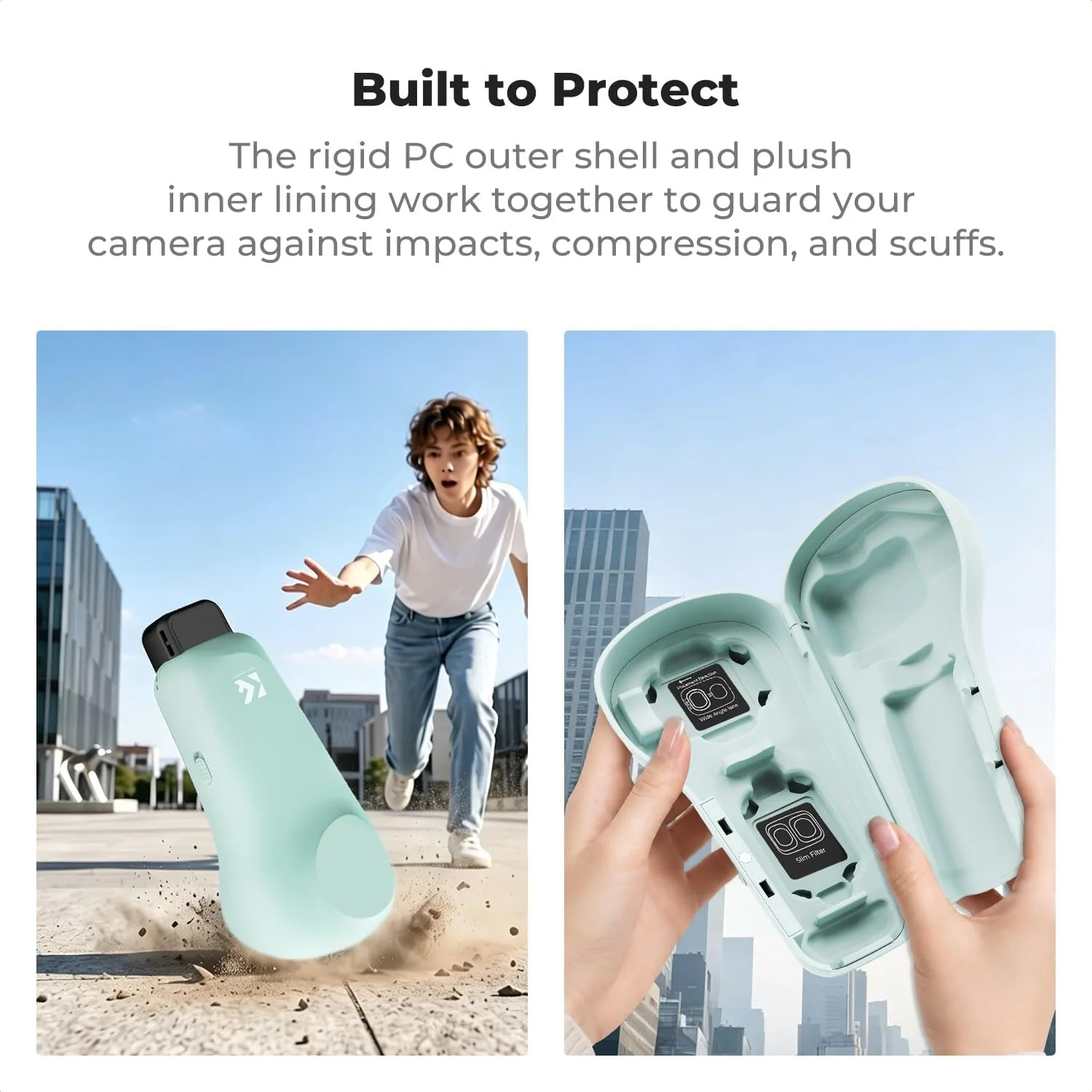 K&F CONCEPT Protective Case Compatible with DJI Osmo Pocket 4P