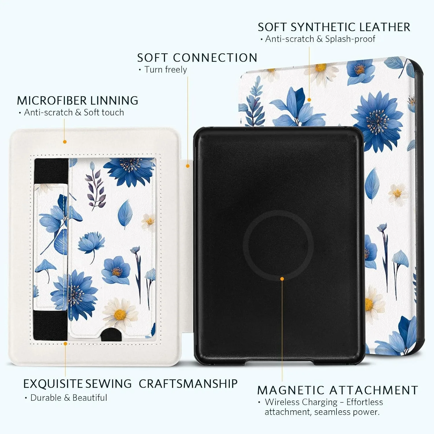 CoBak Case for 7" Kindle Paperwhite 12th Gen 2024 and Kindle Colorsoft