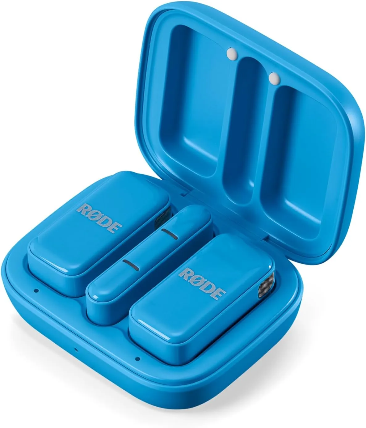 RØDE Wireless Micro (2 Mics + Case), USB-C for Smartphones, Blue