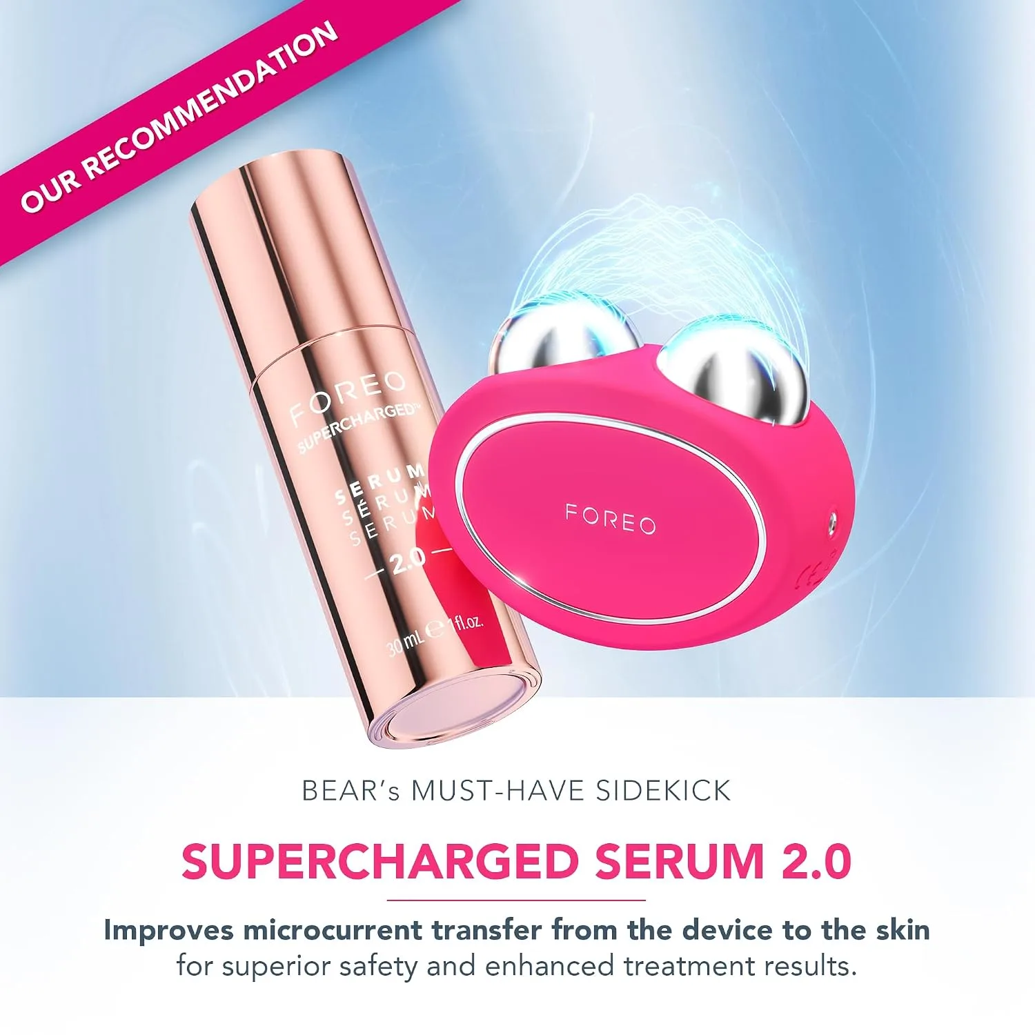 FOREO Bear 2 Advanced Microcurrent Facial Device - Lifting & Toning