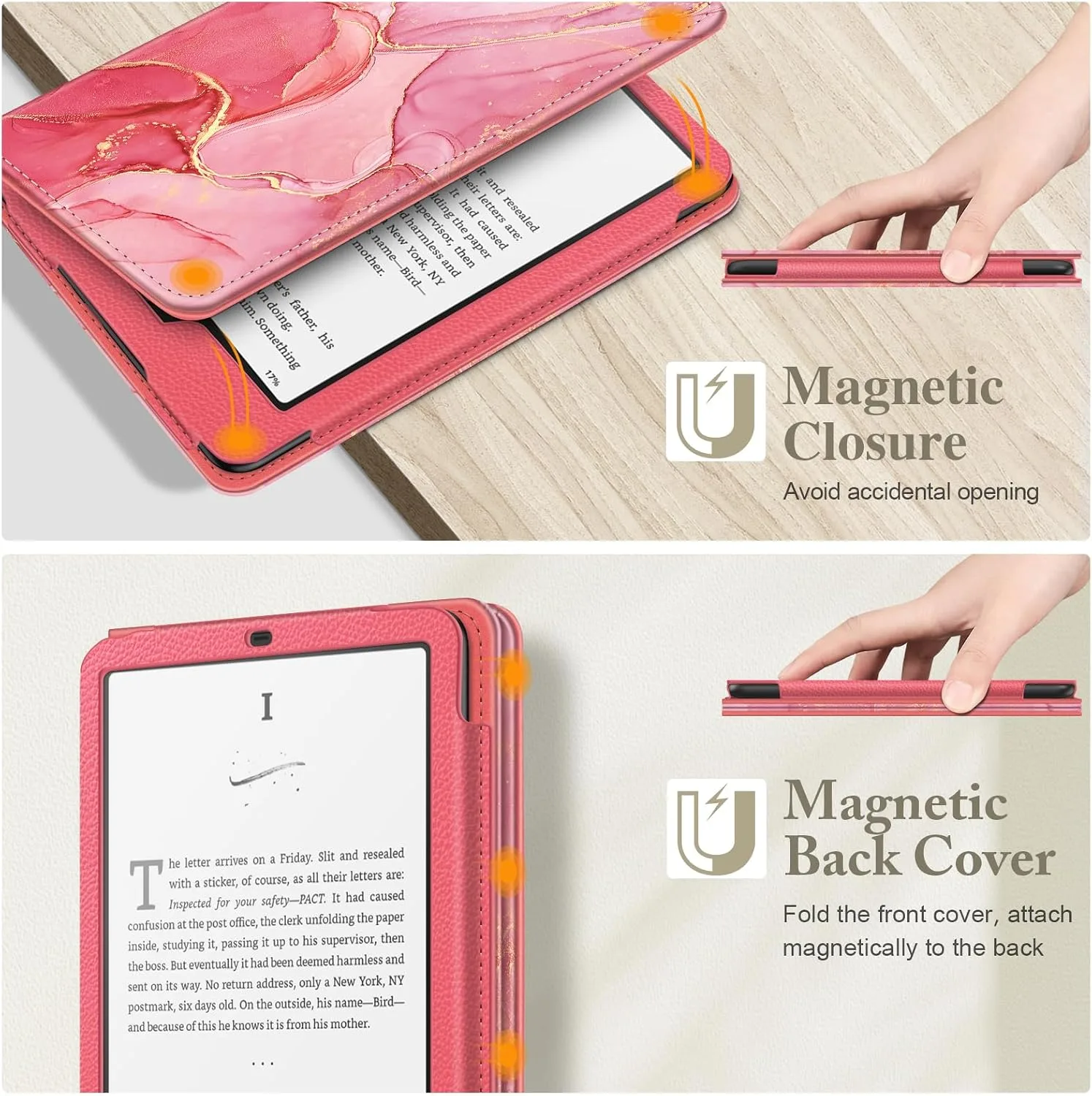 Fintie Case for 7"/6.8" Kindle Paperwhite 12th/11th Gen & Kindle Colorsoft