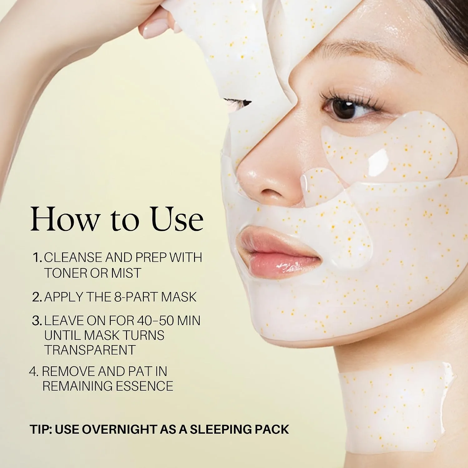 Signature Vita Capsule Anti-Aging Hydrogel Mask 8-Shape (1 Sheet)
