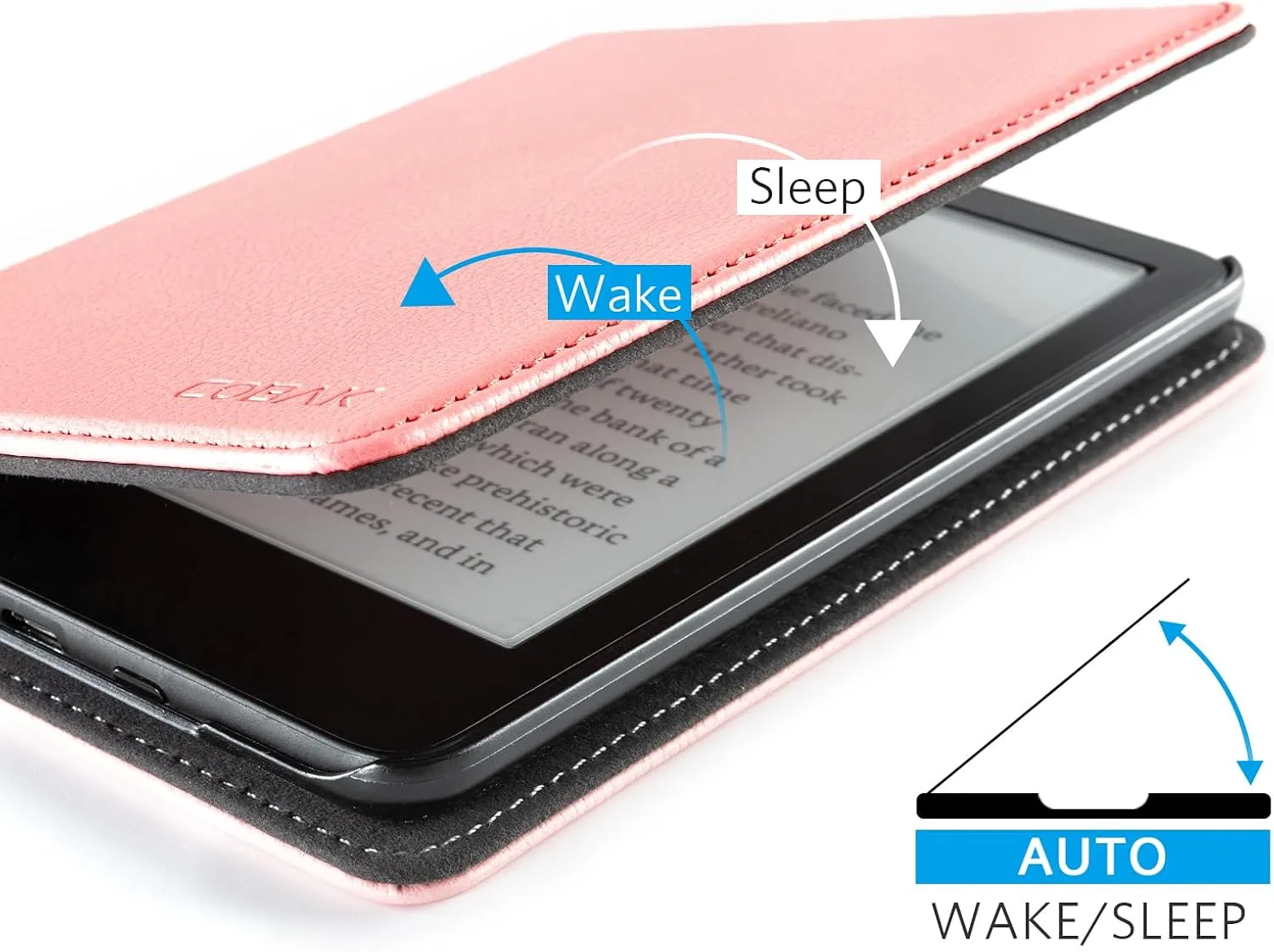 CoBak Case with Stand for for 6" Kindle (2024 & 2022, 11th Gen)