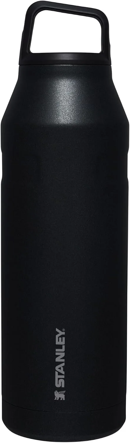 Stanley IceFlow Cap and Carry Water Bottle | Wide Mouth Twist Lid | Lightweight & Leakproof for Travel & Sports | Insulated Stainless Steel | BPA-Free
