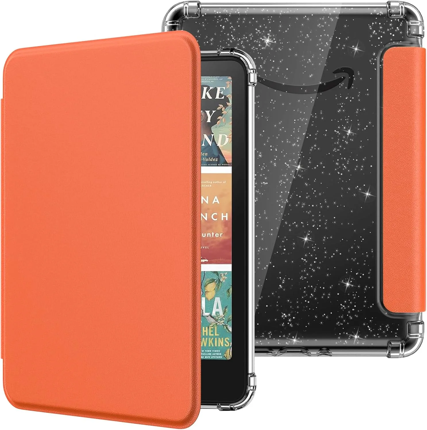 MoKo Case for 7" Kindle Paperwhite 12th Gen & Colorsoft 2024, Orange