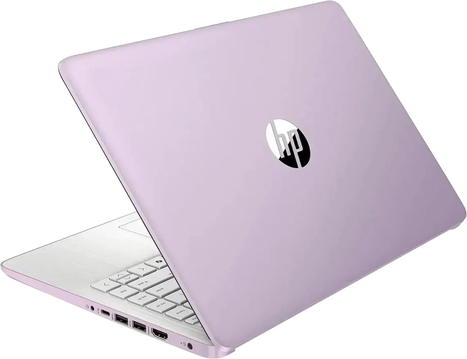 HP Stream 14" HD Laptop, Intel Processor N150, 4GB RAM, 128GB UFS, Intel Graphics, Webcam, Bluetooth, Windows 11s, Purple (Renewed)