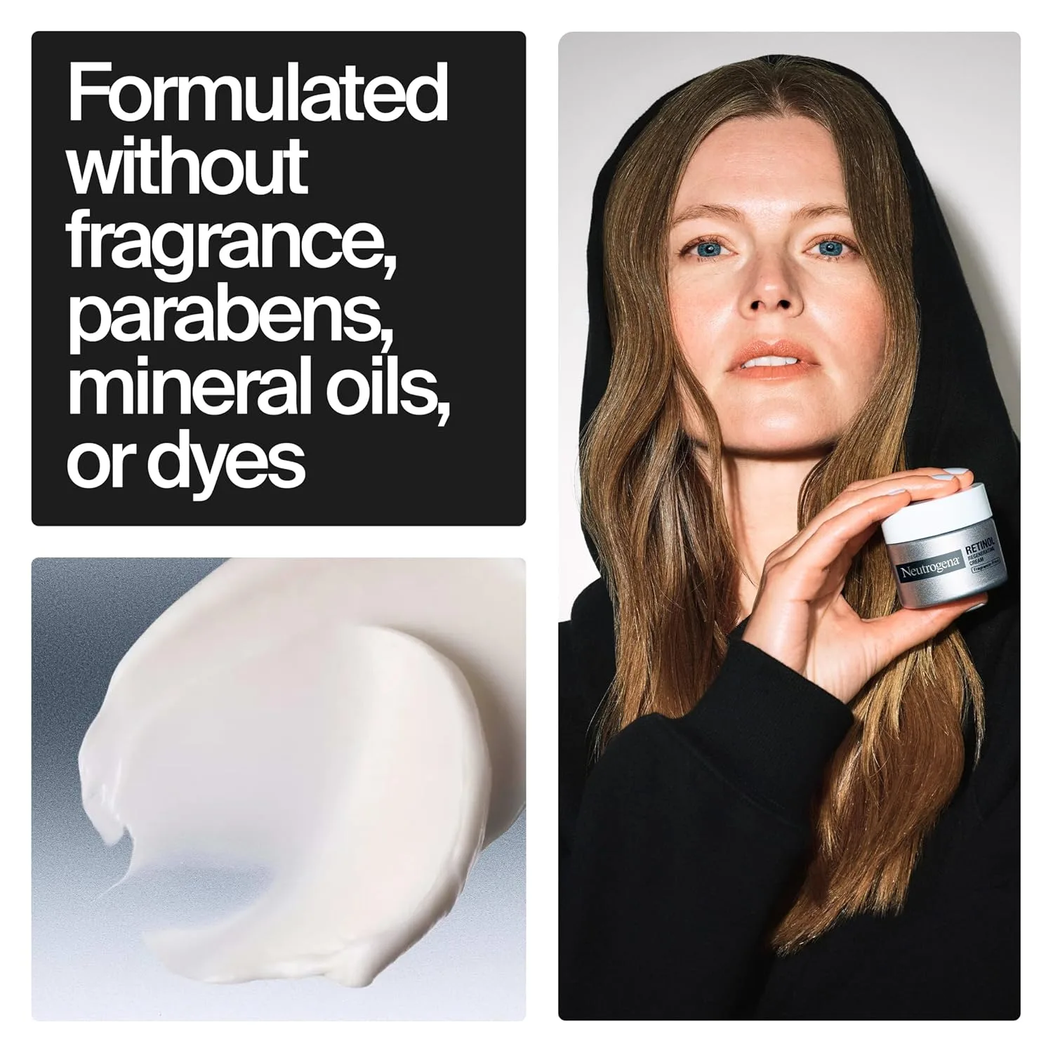 Neutrogena Rapid Wrinkle Repair Retinol Face Cream Fragrance-Free, 1.7 oz