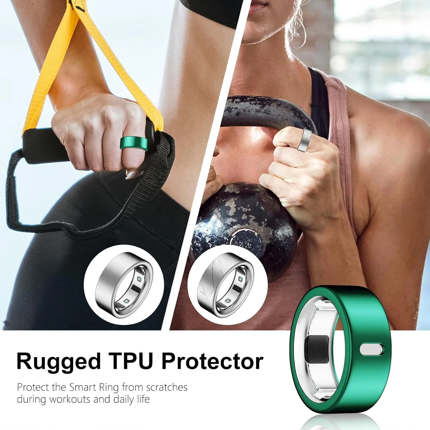 Cover Compatible for Oura Ring 4/Gen 3 Heritage/Horizon,Scratch Resistant