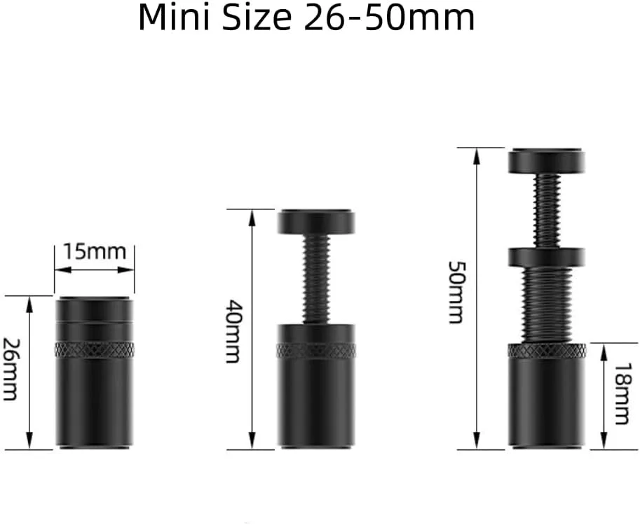 Small Graphics Card GPU Brace Support, Video Card Anti Sag Holder Bracket, GPU Stand, Mini Size 26-50mm