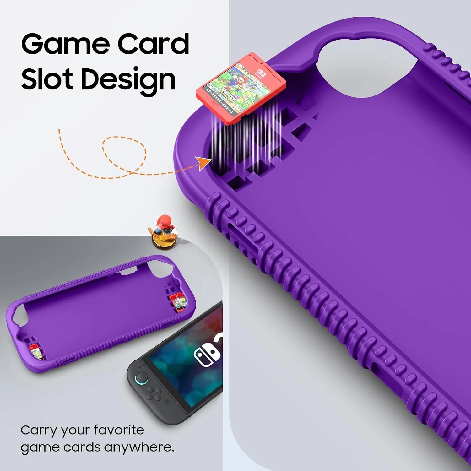 FINTIE Soft Silicone Protective Case for Nintendo Switch 2 (2025) 7.9-inch