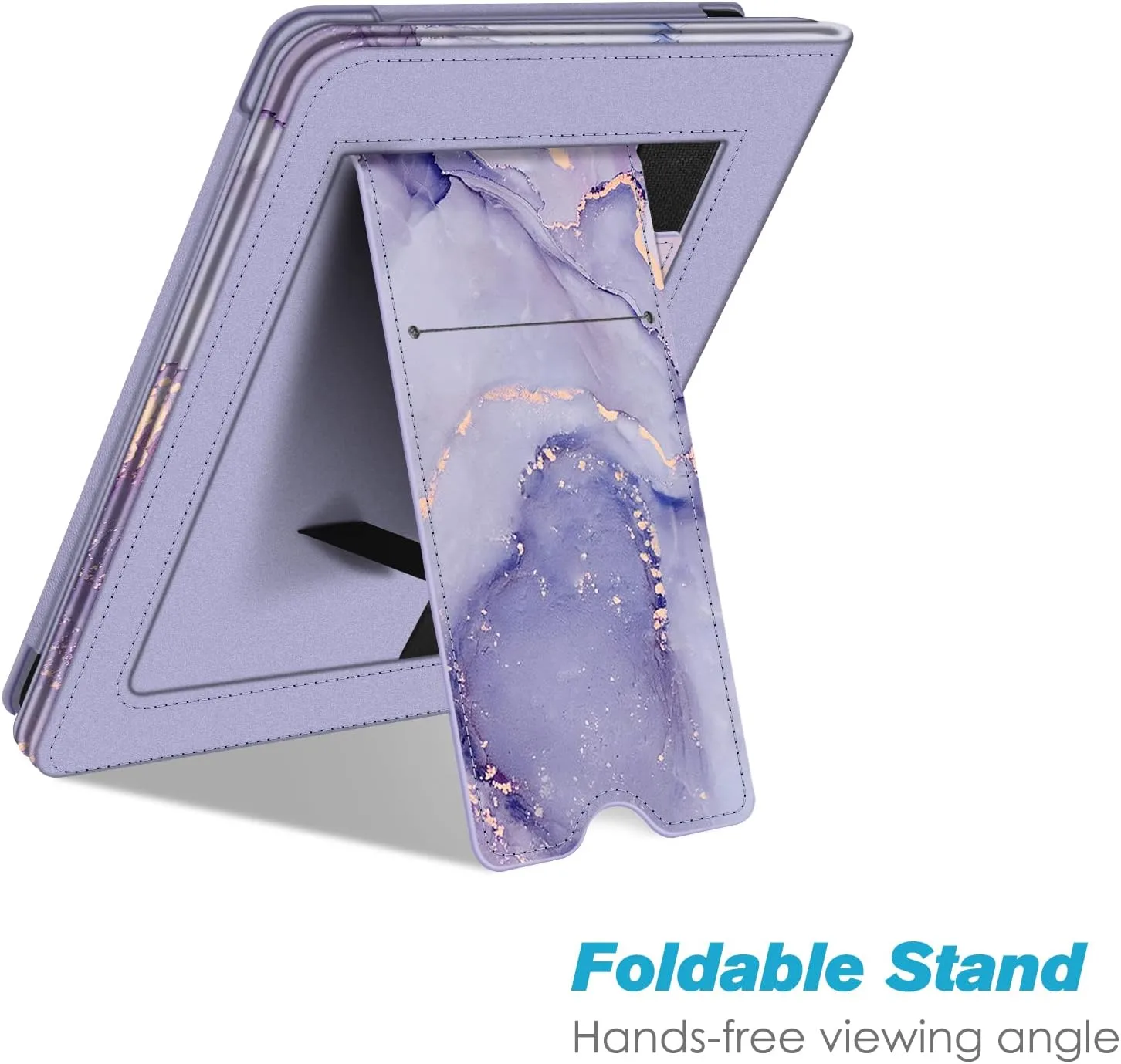 Fintie Stand Case for 6" Kindle Paperwhite 10th Gen 2018, Lilac Marble