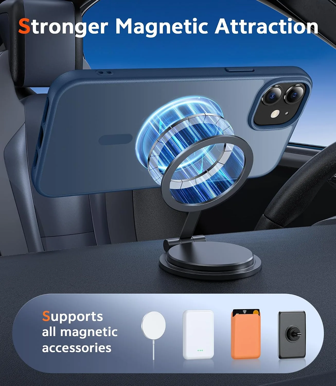 FNTCASE for iPhone 12 Case Matte iPhone 12 Pro Case Compatible with Magsafe