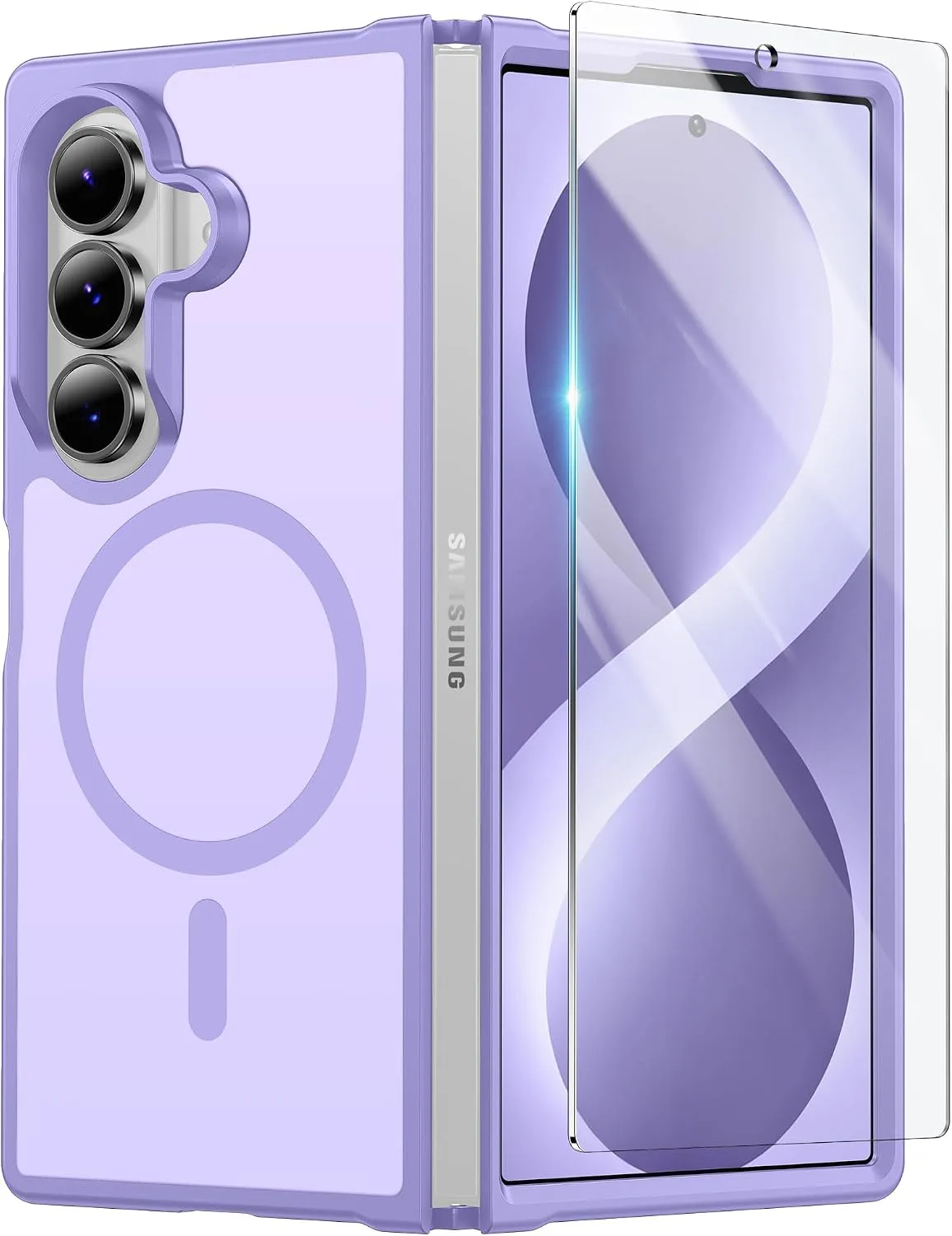 FNTCASE for Samsung Galaxy Z-Fold-8-Ultra Case Samsung Z Fold 7 Matte Case