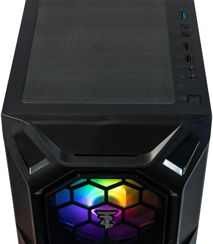 VIPRTECH Rebel 3.0 GamingPC Ryzen7, RTX3060 12GB, 16GB/500GB SSD Onyx Black