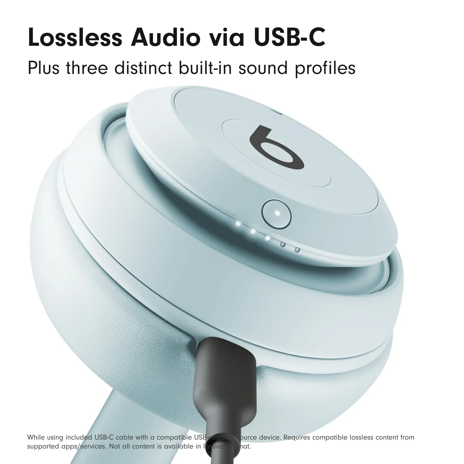 Beats Studio Pro Premium Wireless Over-Ear Headphones- Up to 40-Hour Battery Life, Active Noise Cancelling, Great for Travel & Commuting, USB-C Lossless Audio - Amazon Exclusive Light Blue