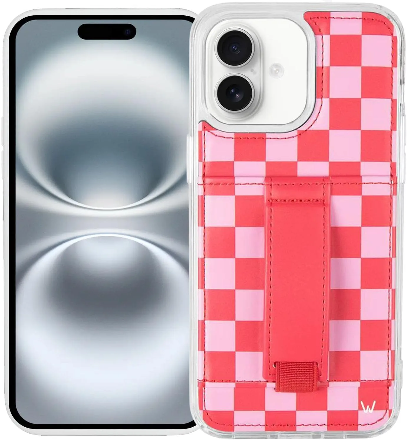 Walli Cases Wallet Phone Case for iPhone 16, Card Holder Kickstand