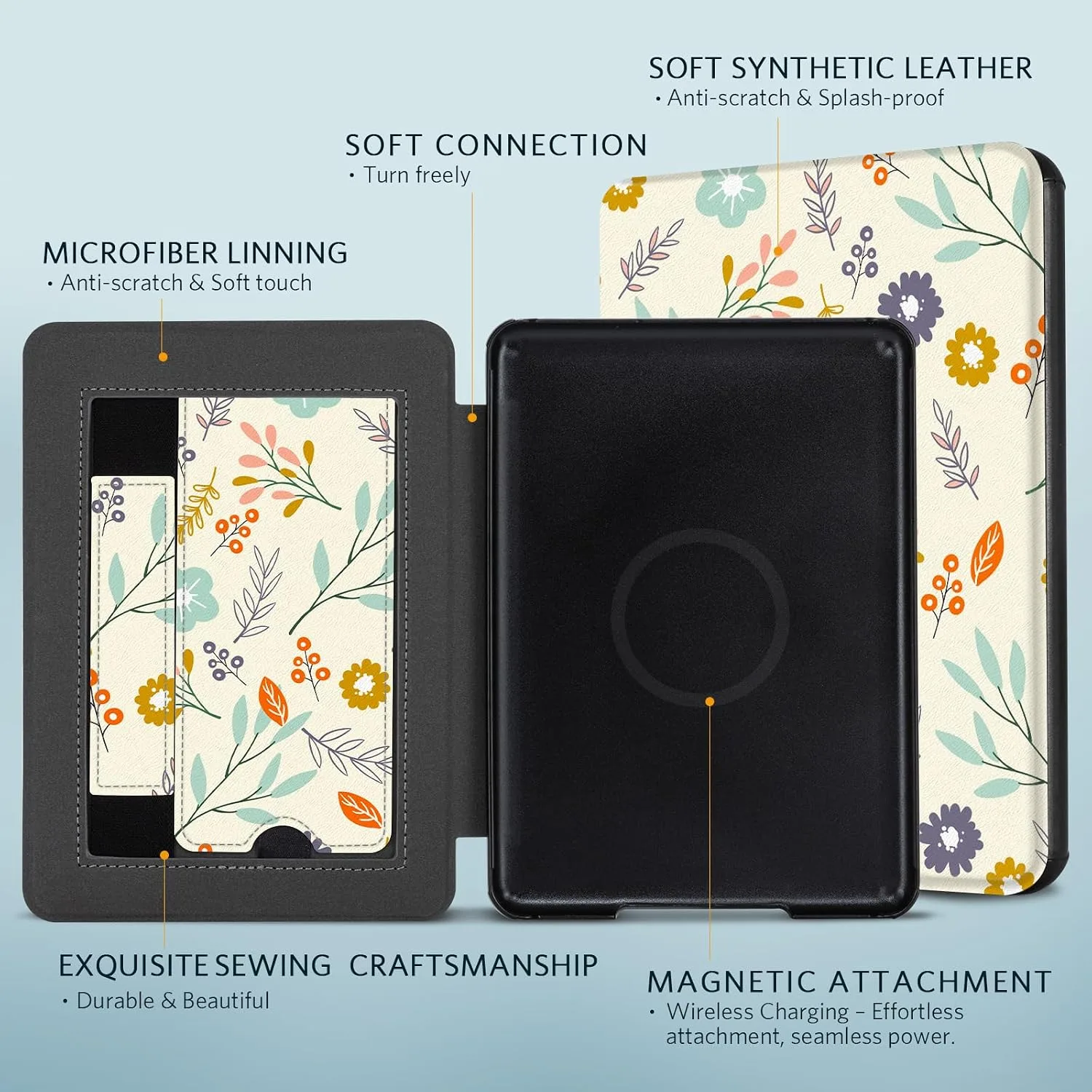 CoBak Stand Case for 7" Kindle Paperwhite & Kindle Colorsoft 12th Gen 2024