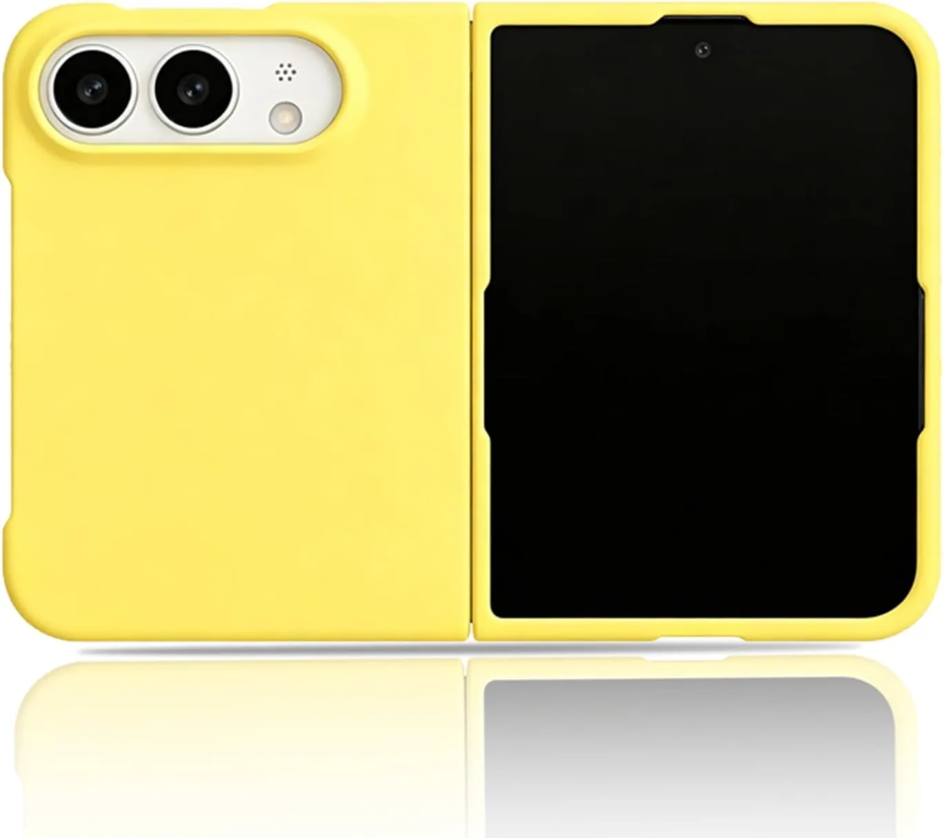 Matte PC Case for iPhone Duo - Yellow