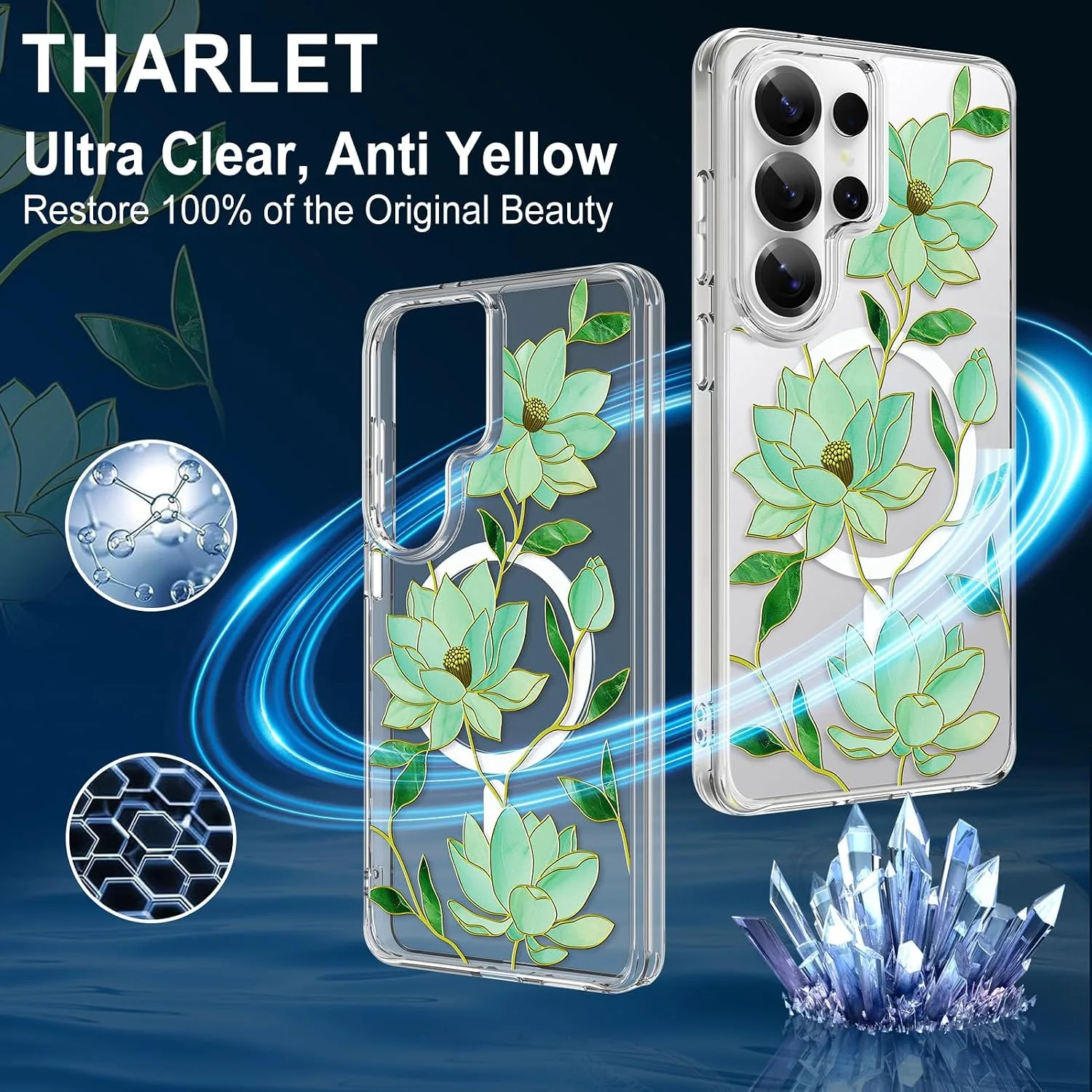 tharlet Magnetic for Samsung Galaxy S26 Ultra Case, Compatible with MagSafe