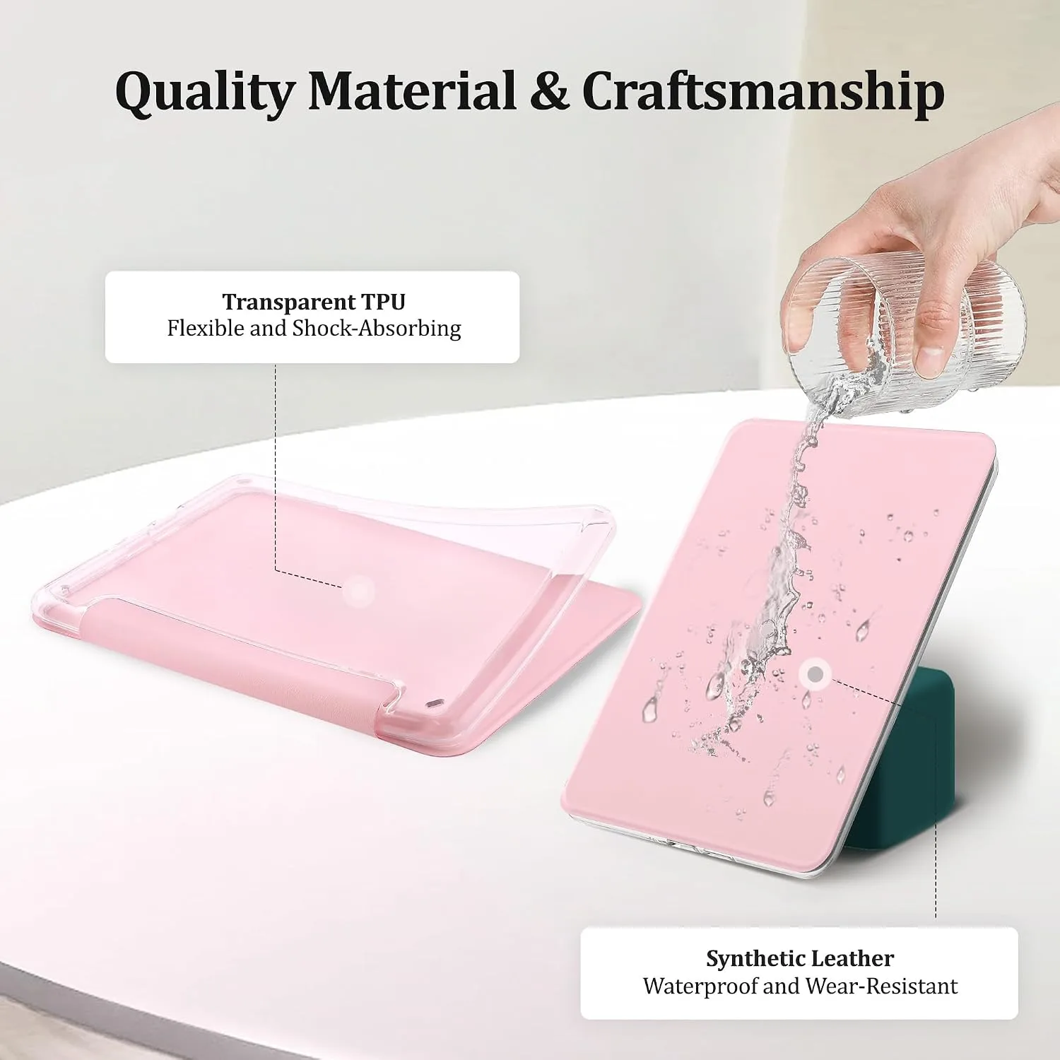 Clear Case for 7'' Kindle Paperwhite 12th Gen 2024 & Colorsoft
