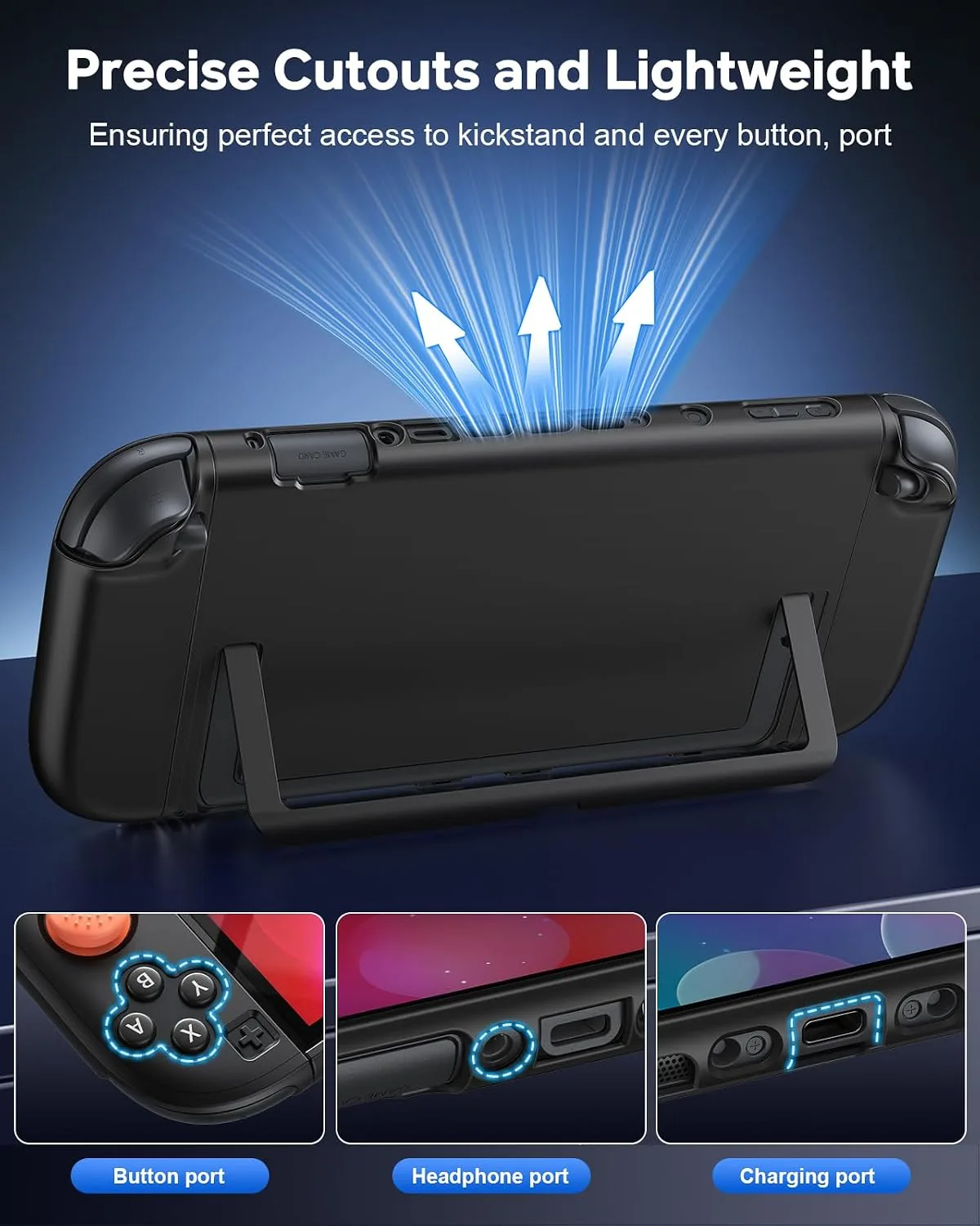 Switch 2 Cover Case&Screen Protector, FYOUNG Dockable Shell for Nintendo 2