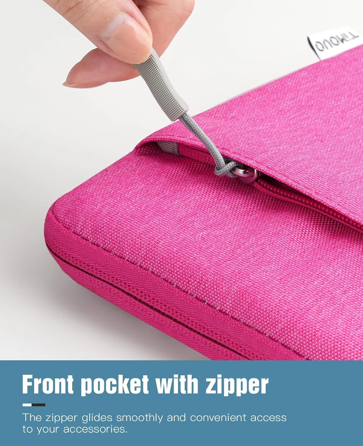TiMOVO 6-7 Inch Sleeve Case for eReader, Rose Pink