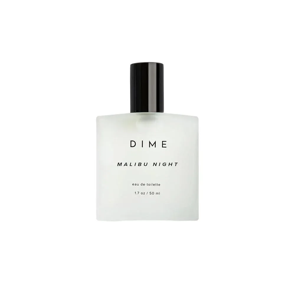 Perfume Dime Malibu Night Eau de Toilette para mujer, aroma floral y almizcle, hipoalergénico y limpio