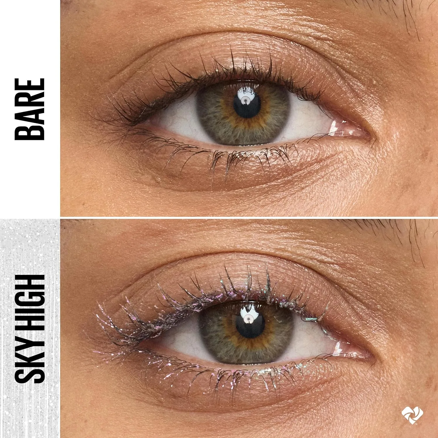 Maybelline Lash Sensational Sky High Glitter Mascara, Space Diamond