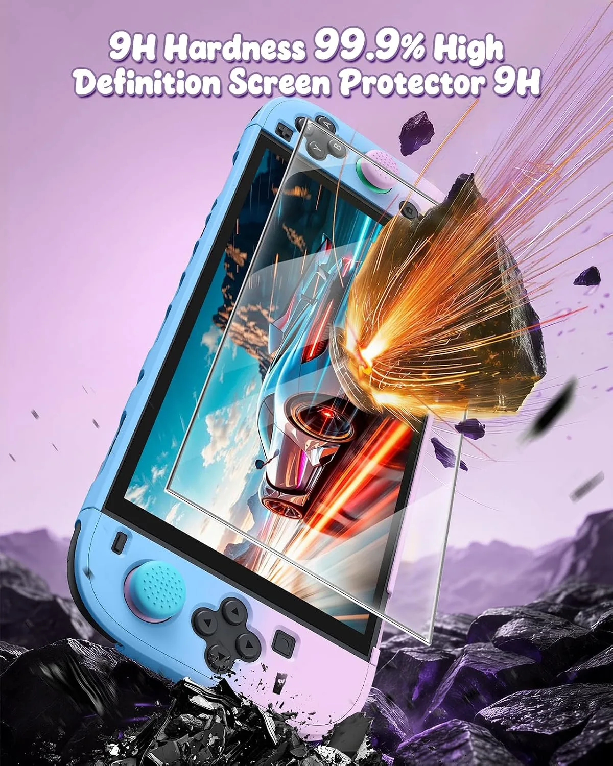 FYOUNG Switch 2 Cute Cover Case, Dockable Protective Shell for Nintendo 2