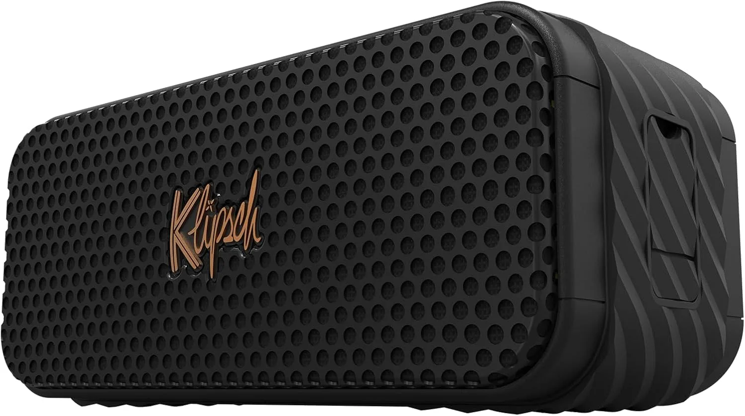 Klipsch The Austin Portable Bluetooth Speaker with a 1.5" Full Range Driver, IP67 dust and Waterproof Rating, 12 Hours of Playtime for a Premium Live Concert Experience - Cream, 4.13" W