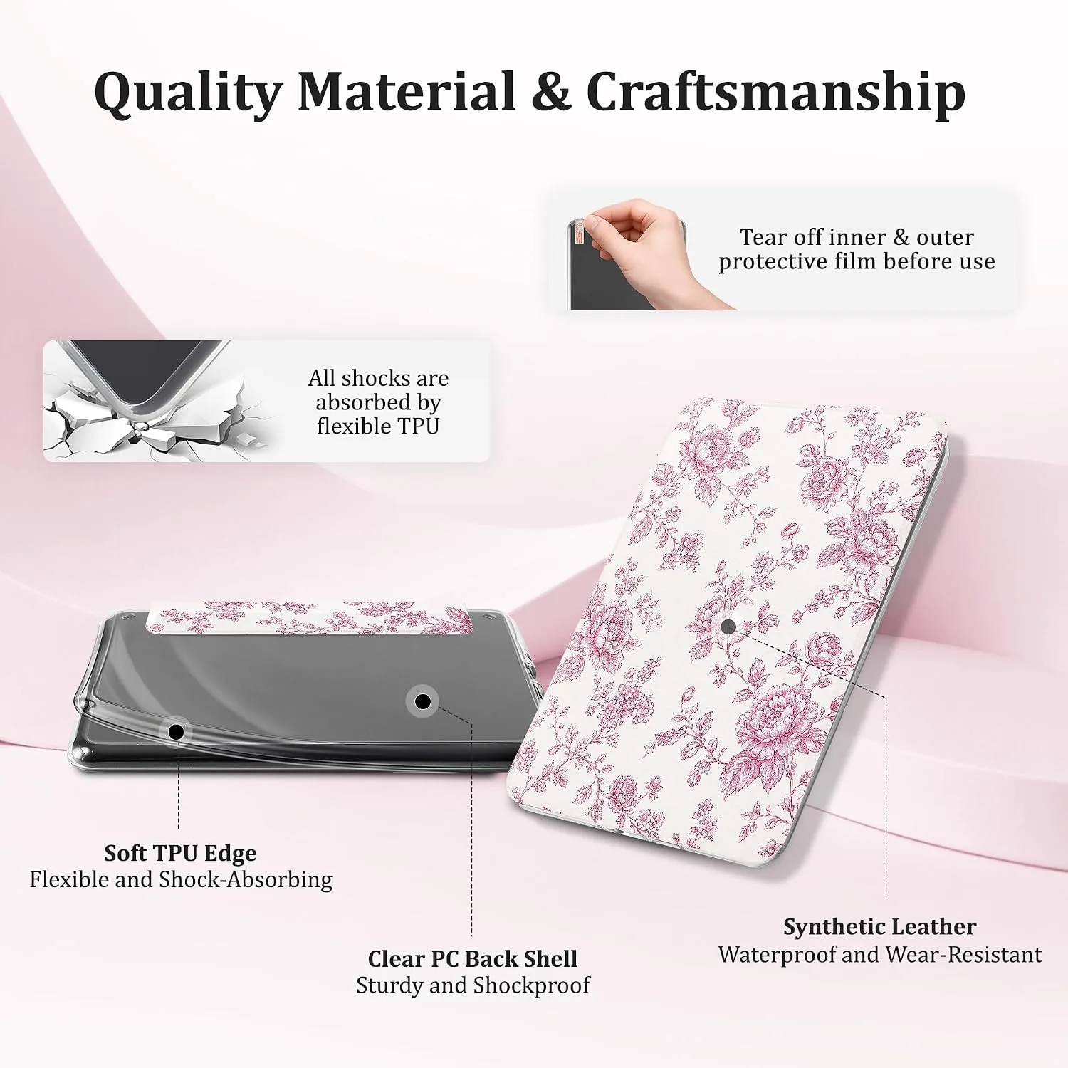 SESENSE Magnetic Case for 7'' Kindle Paperwhite 12th Gen 2024 & Colorsoft