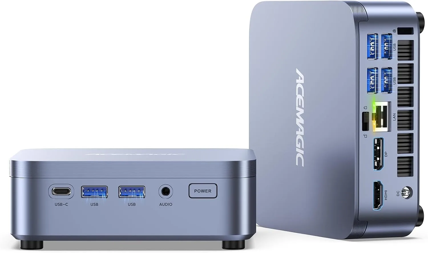 ACEMAGIC M5 Mini PC Windows 11 Pro Intel Core 5 220H 16GB 512GB 4.9GHz 45W
