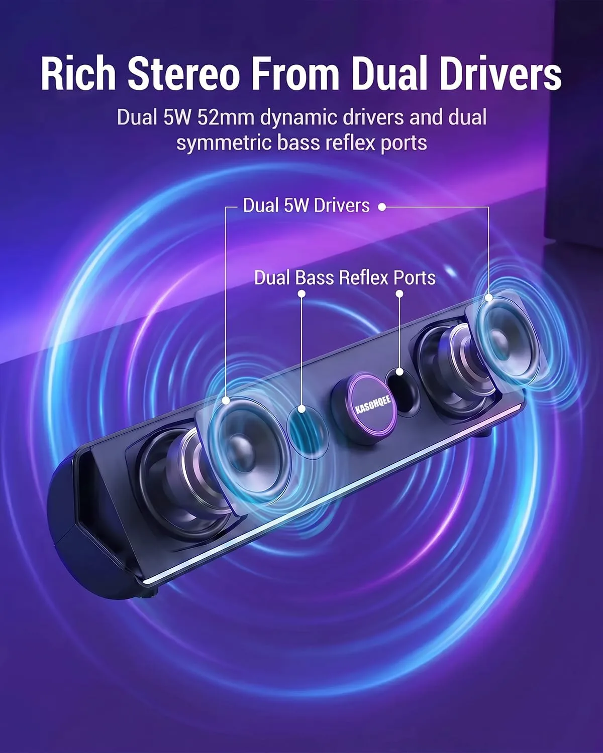 Speakers for Computer Desktop, Gaming Speakers for PC