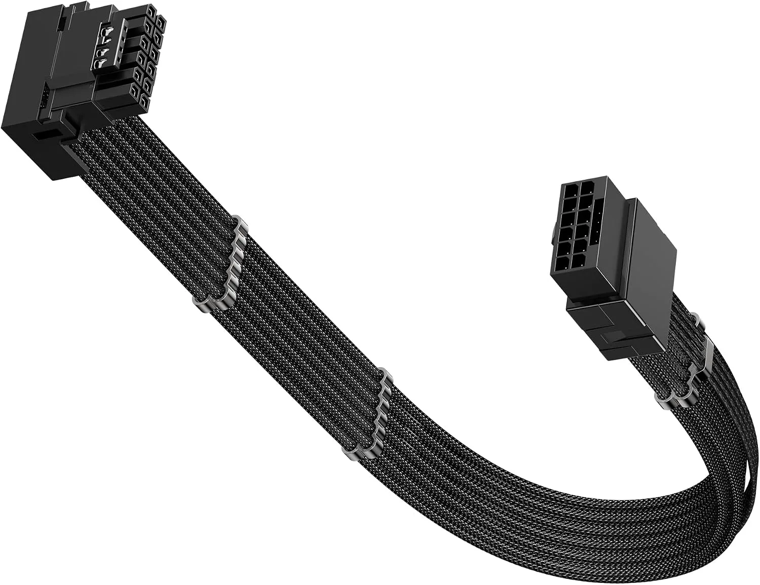Fasgear PCIE 5.0/5.1 16pin GPU Extension Cable, Type A, Black