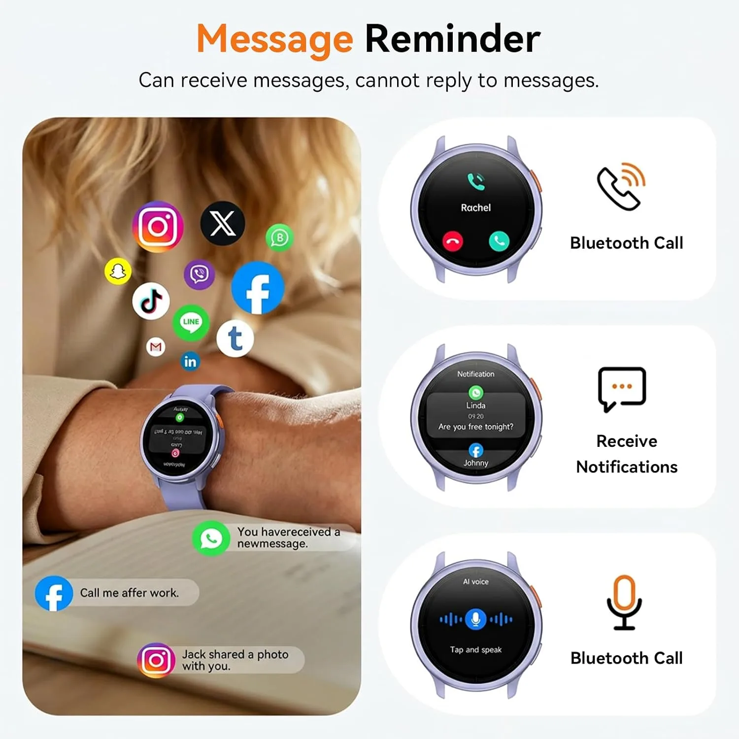 aeac Smart Watch for Women, 1.27" HD Smartwatch (Answer/Make Calls)