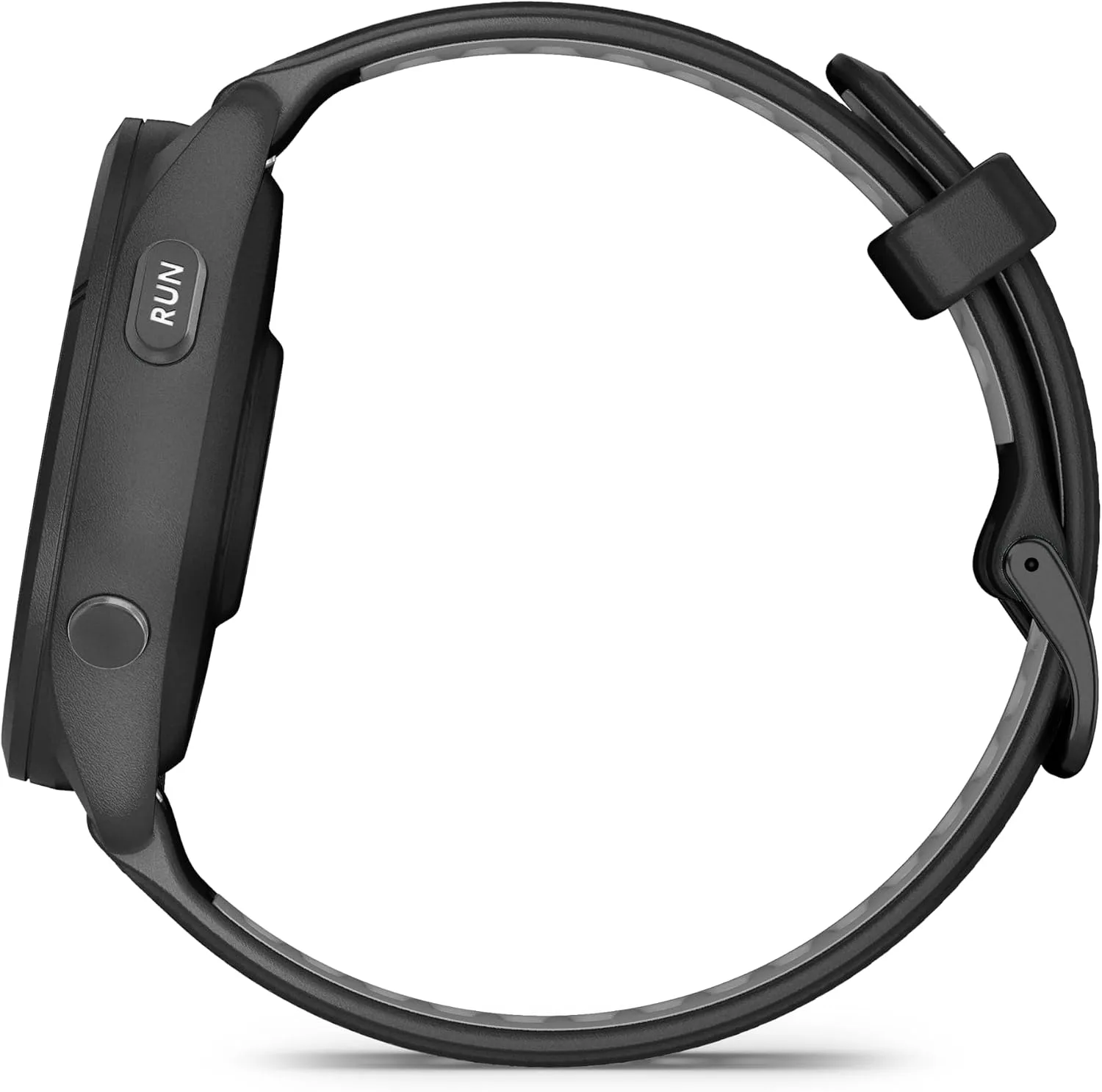 Garmin Forerunner® 265, Running Smartwatch, 46mm, Black/Powder Gray