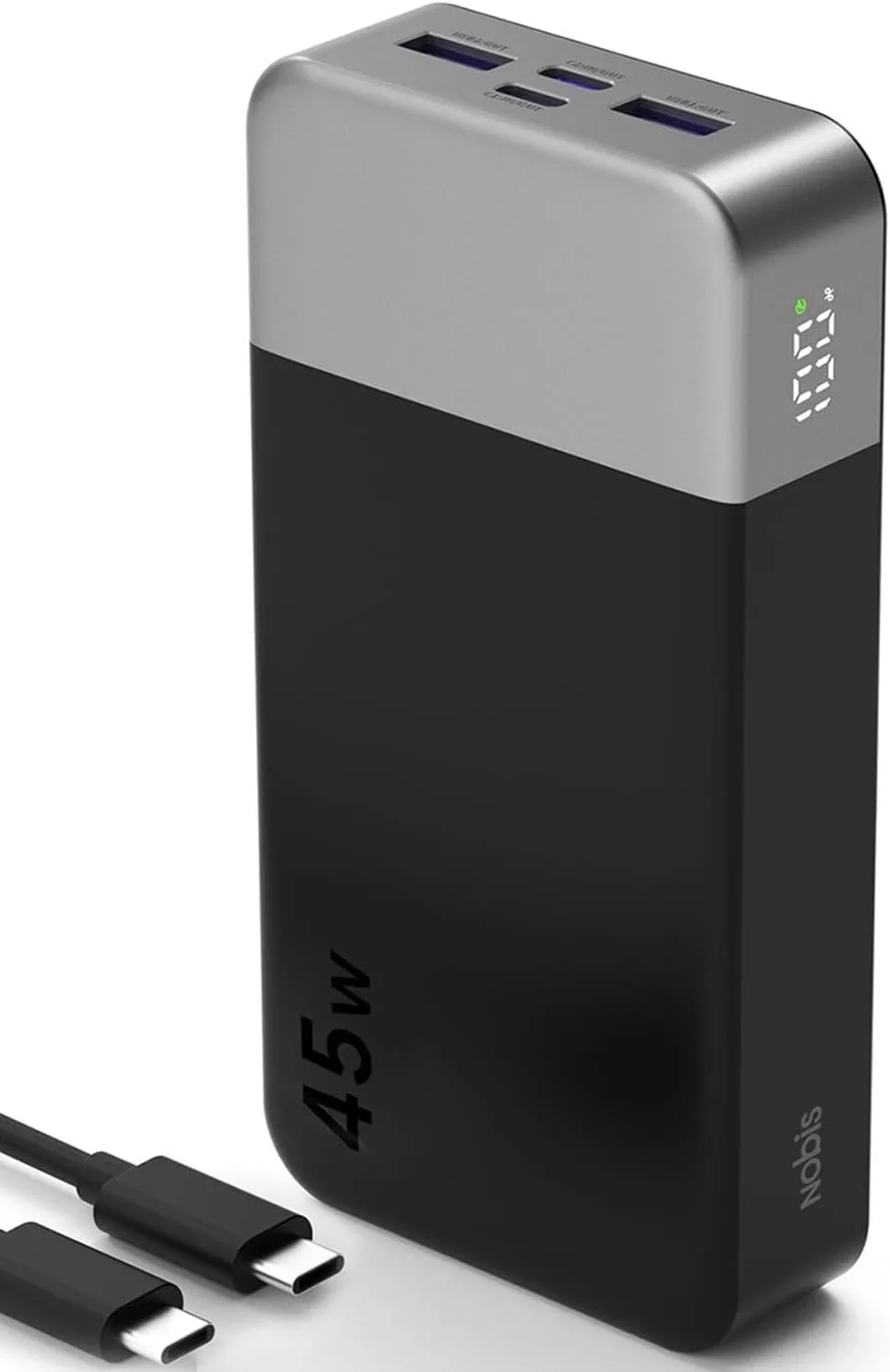 NOBIS 45W 20000mAh Portable Charger Power Bank Fast Charging