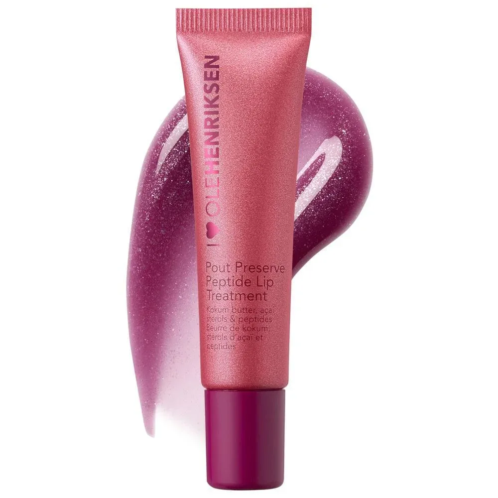 Pout Preserve Tratamiento Labial Hidratante con Péptidos - Citrus Sunshine - sheer tint + fresh citrus scent - Lingonberry Jam Glimmer