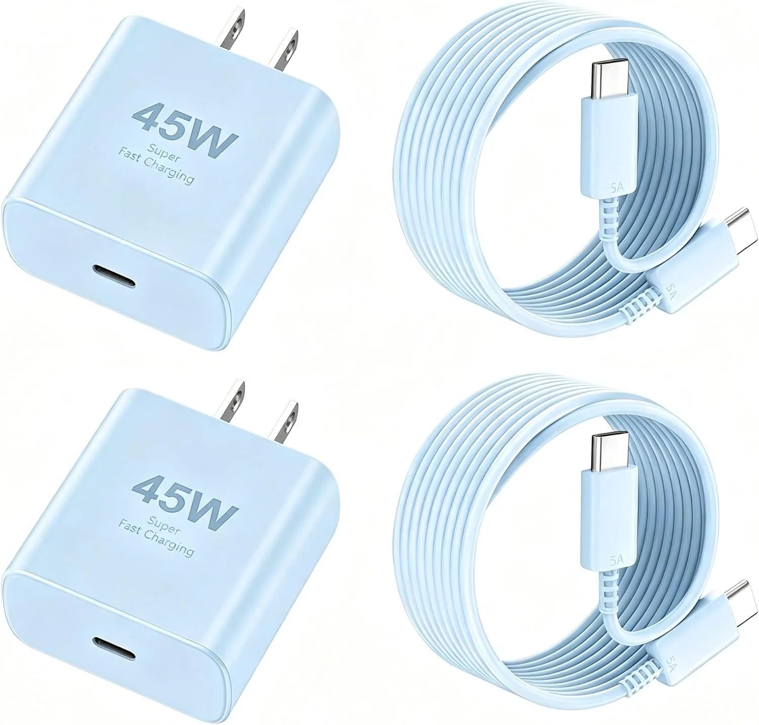 Phone 18 17 Pro Max Charger Fast Charging 45W USBC Phone Duo Fast Charger
