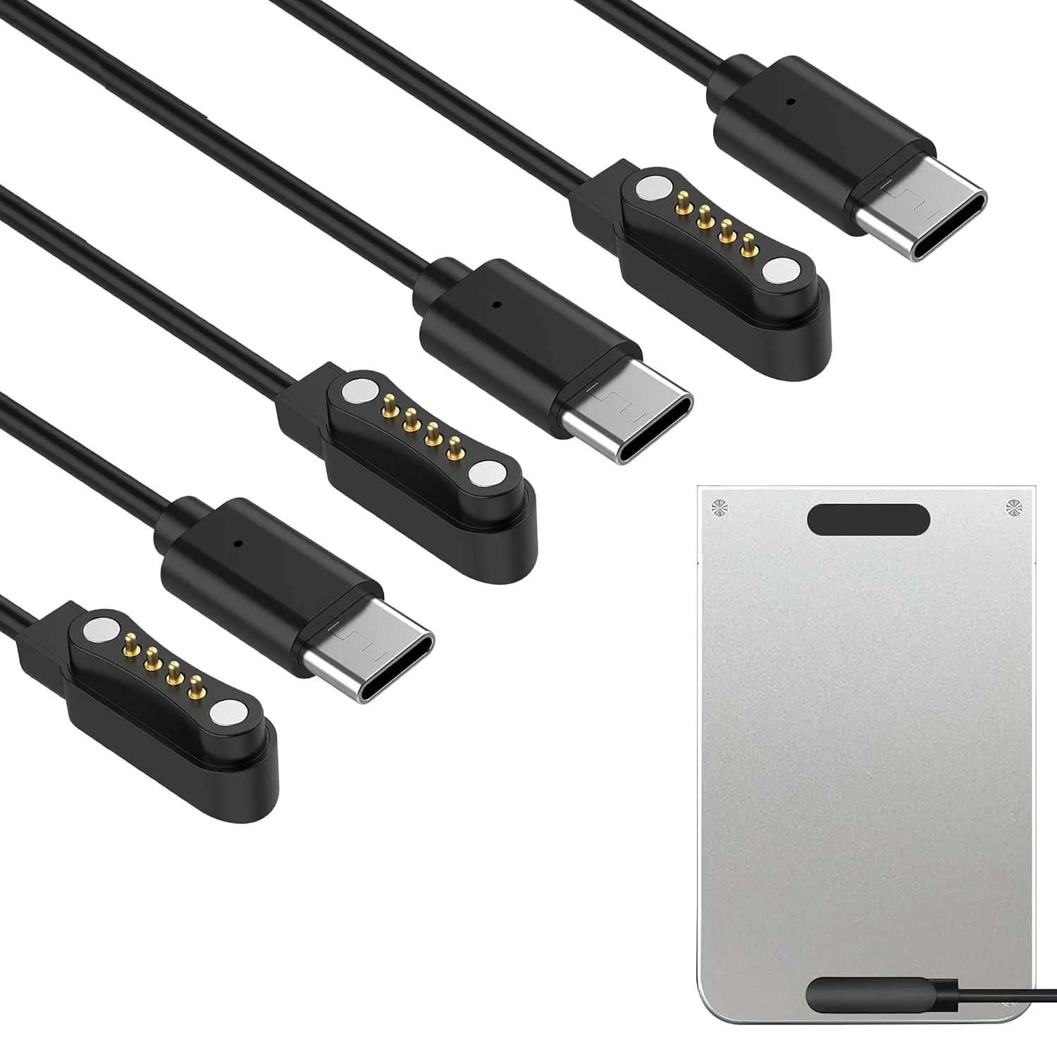 Cable USB-C para carga Ermorgen 3 unidades compatible con PLAUD Note Pro AI
