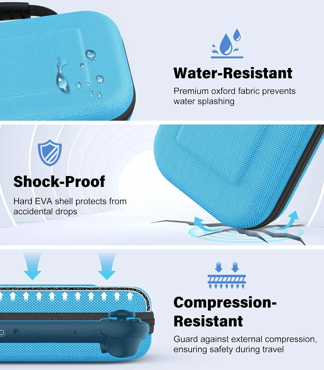 MoKo Carrying Case for Nintendo Switch 2 2025 Holds 10 Cartridges w/Pockets