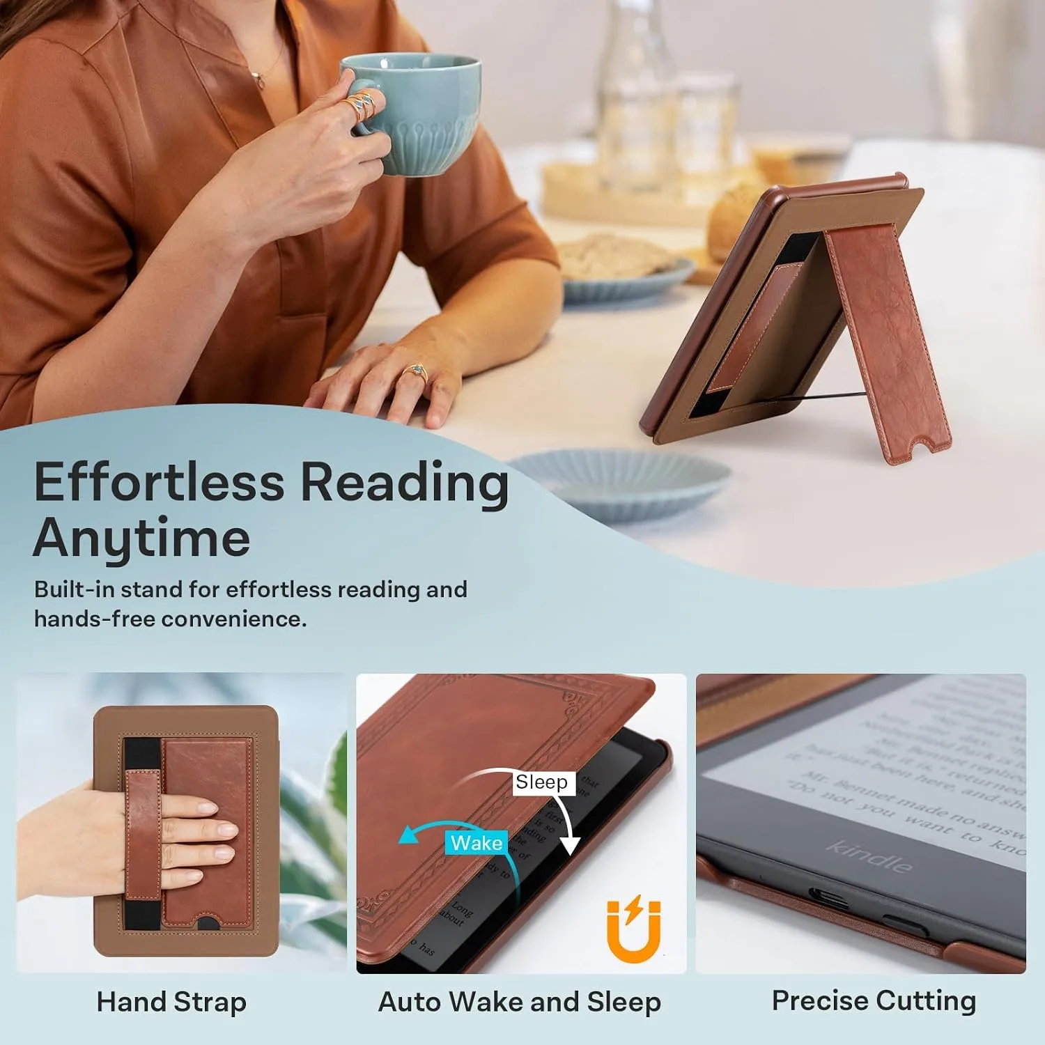 CoBak Stand Case for 7" Kindle Paperwhite & Kindle Colorsoft 12th Gen 2024