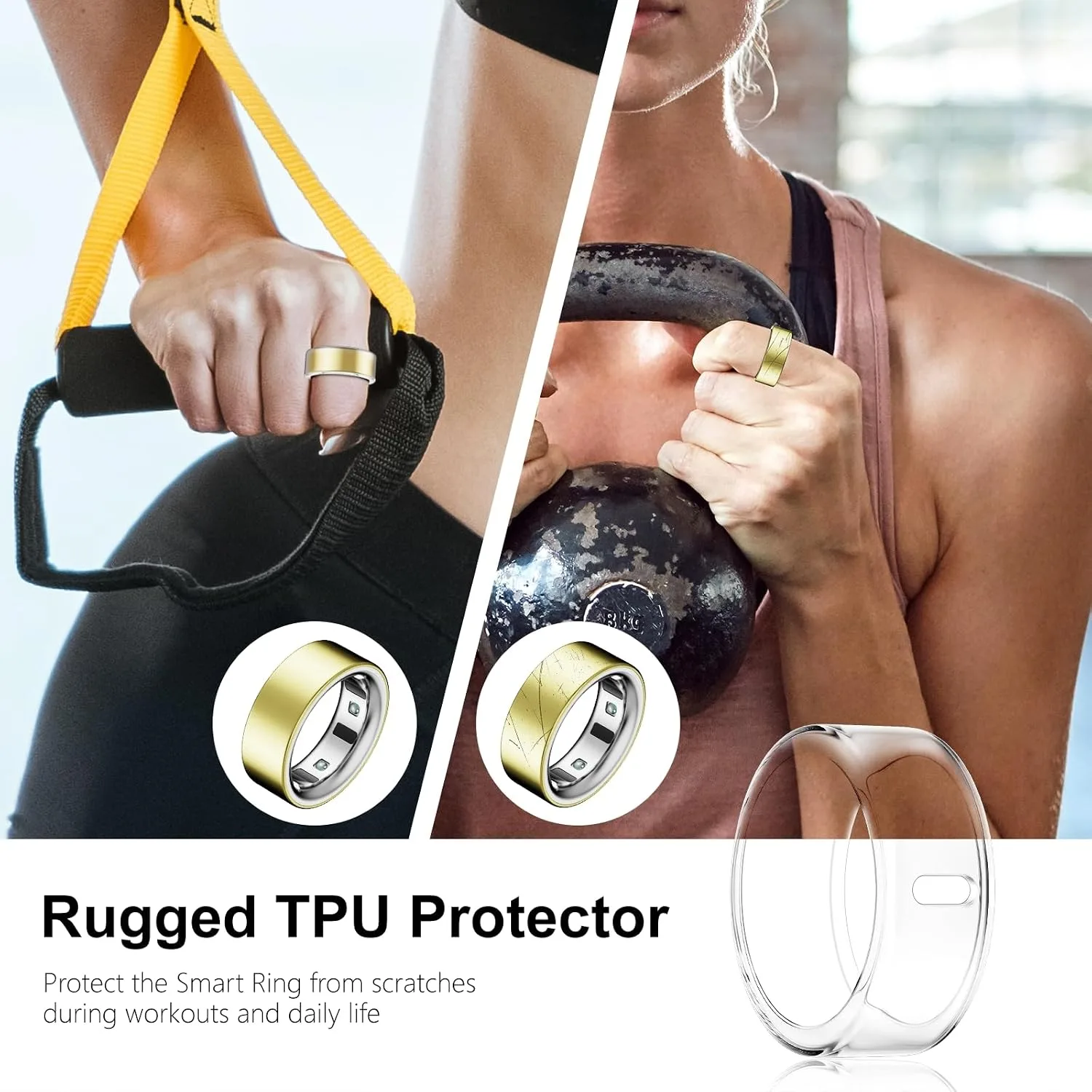 Cover Compatible for Oura Ring 4/Gen 3 Heritage/Horizon,Scratch Resistant
