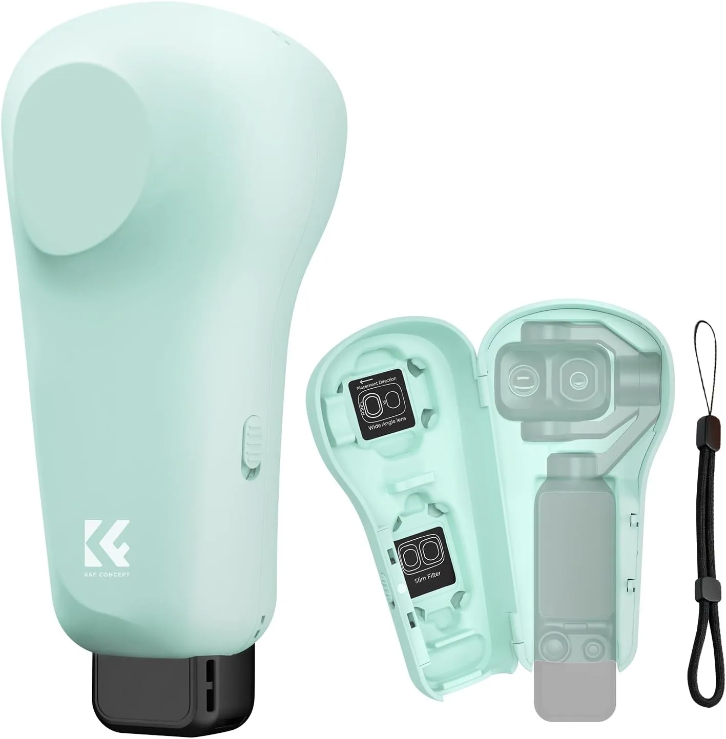 K&F CONCEPT Protective Case Compatible with DJI Osmo Pocket 4P