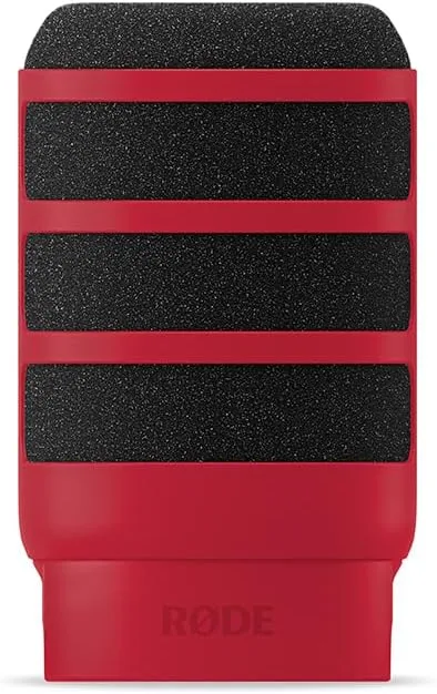 RØDE WS14 Premium Pop Filter for PodMic and PodMic USB (Red)