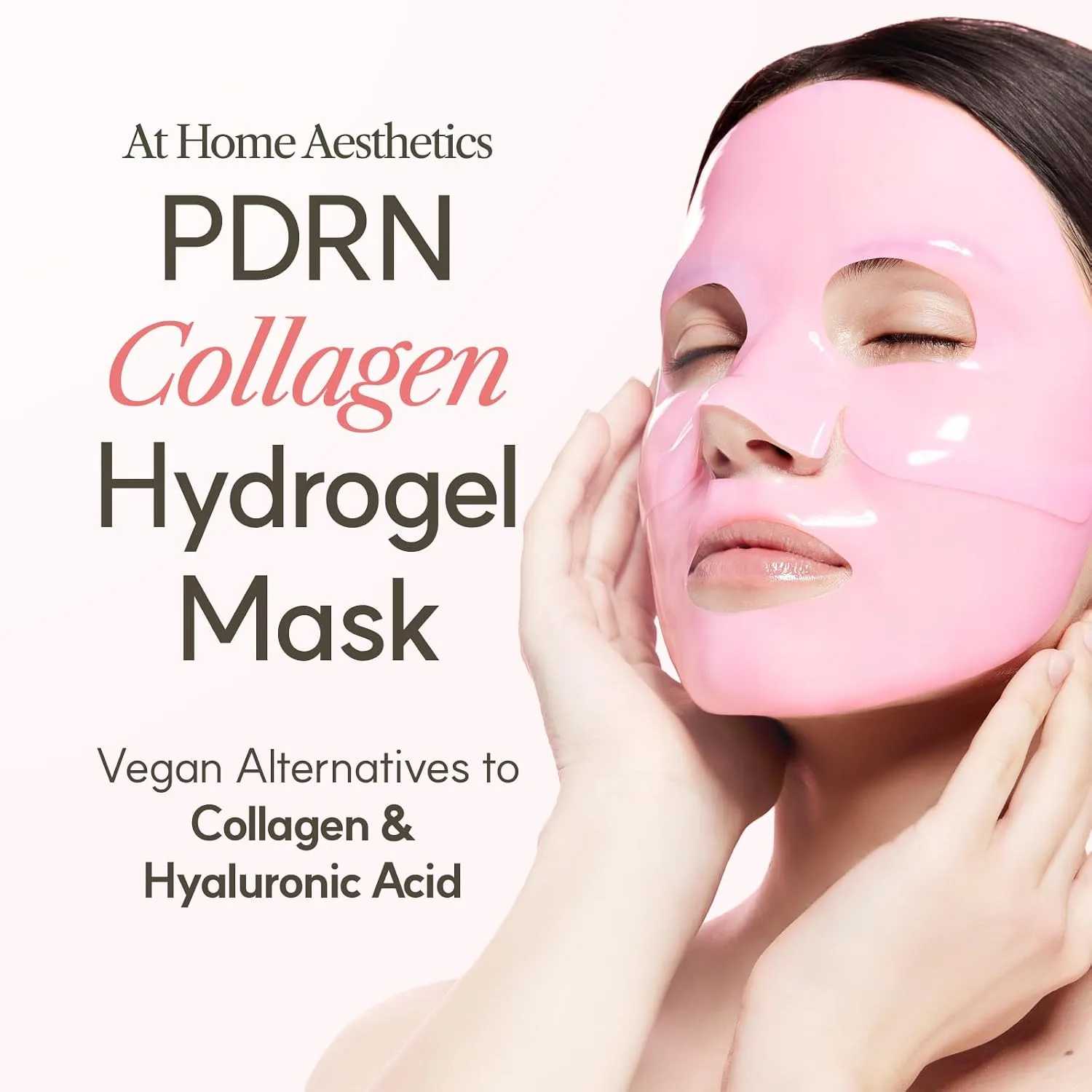 The Face Shop PDRN Collagen Mask, Hydrogel Face Mask, Vegan, 4 Count